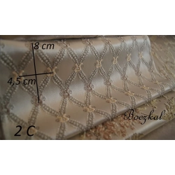 Tkanina stylowa Medalion Romb